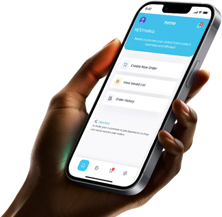 ExpressList App Preview